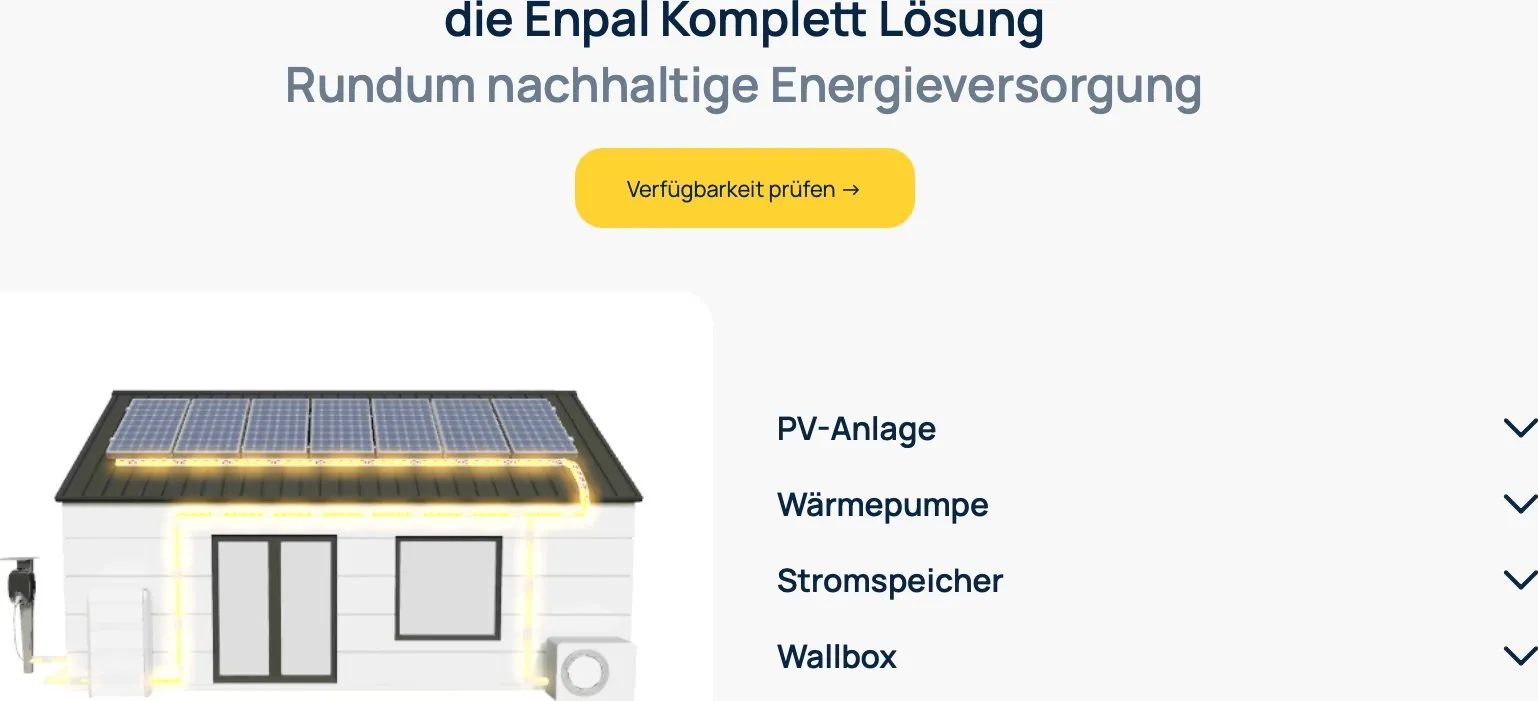 Enpal interactive product overview